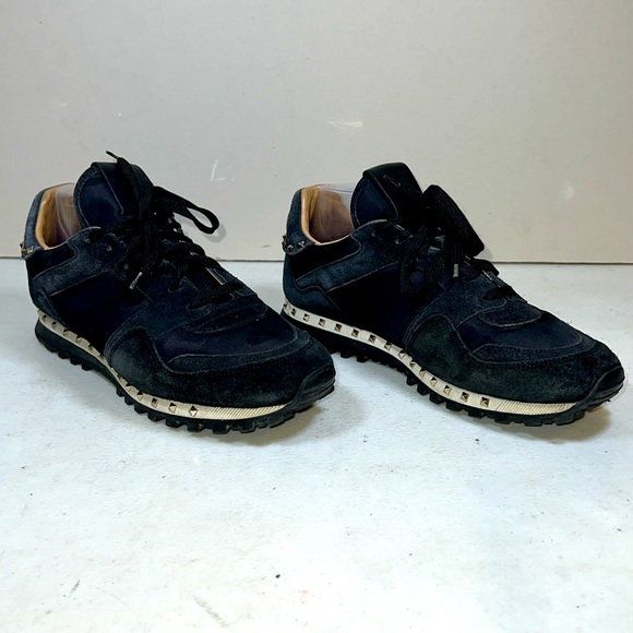 VALENTINO GARAVANI SNEAKERS IN BLACK - Picture 3 of 14